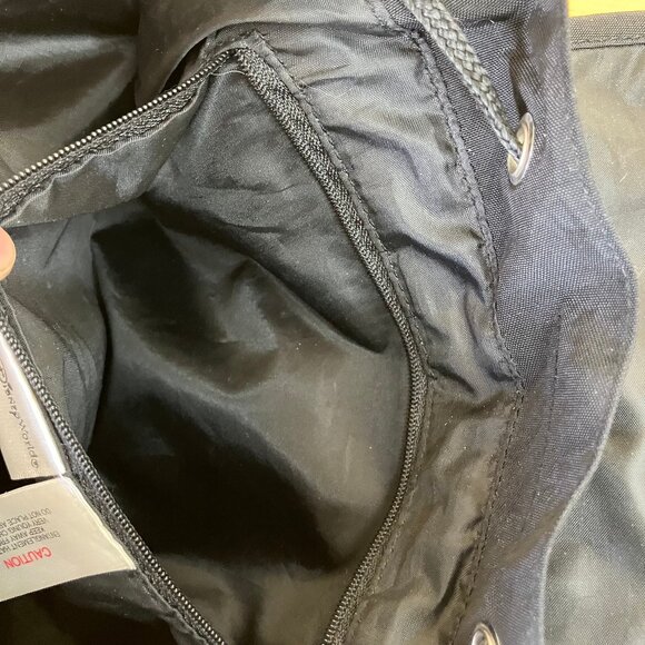 Walt Disney World Embroidered Logo Nylon Backpack with Drawstring - Picture 13 of 15